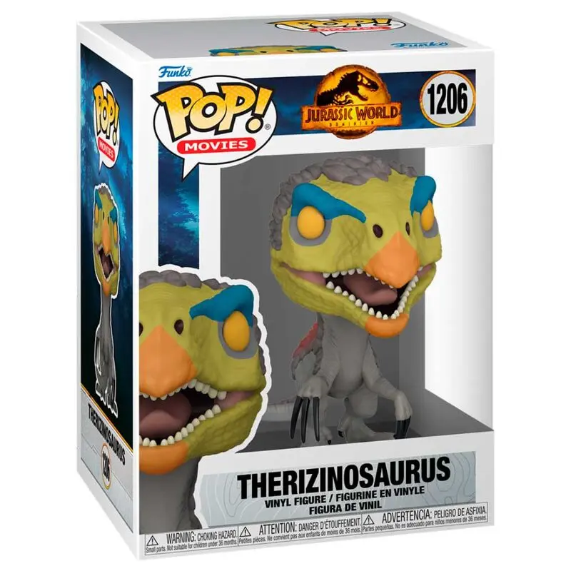 Jurassic World 3 POP! Movies Vinyl Figur Therizinosaurus 9 cm termékfotó