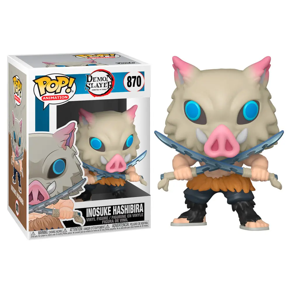 Demon Slayer POP! Animation Vinyl Figur Inosuke Hashibira 9 cm termékfotó