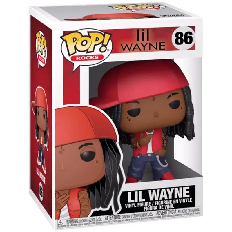 Lil Wayne POP! Rocks Vinyl Figur 9 cm Produktfoto