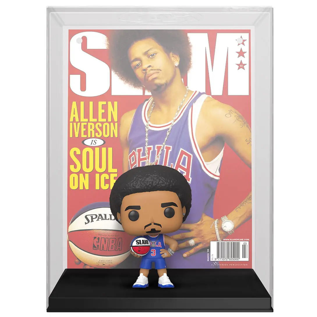 NBA Cover POP! Basketball Vinyl Figur Allen Iverson (SLAM Magazin) 9 cm Produktfoto
