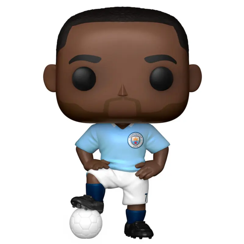Manchester City F.C. POP! Football Vinyl Figur Raheem Sterling 9 cm Produktfoto