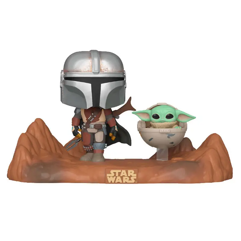 The Mandalorian POP Moment! Vinyl Figuren 2er-Pack Mandalorian & Child 9 cm termékfotó