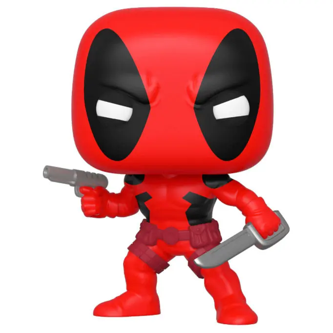 Marvel 80th POP! Marvel Vinyl Figur Deadpool (First Appearance) 9 cm Produktfoto