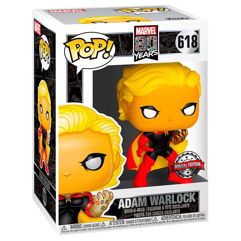 POP Figur Marvel 80th First Appearance Adam Warlock Exclusive Produktfoto