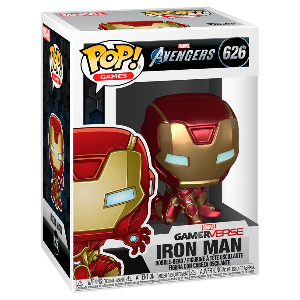 POP Figur Marvel Avengers Game Iron Man Stark Tech Suit termékfotó