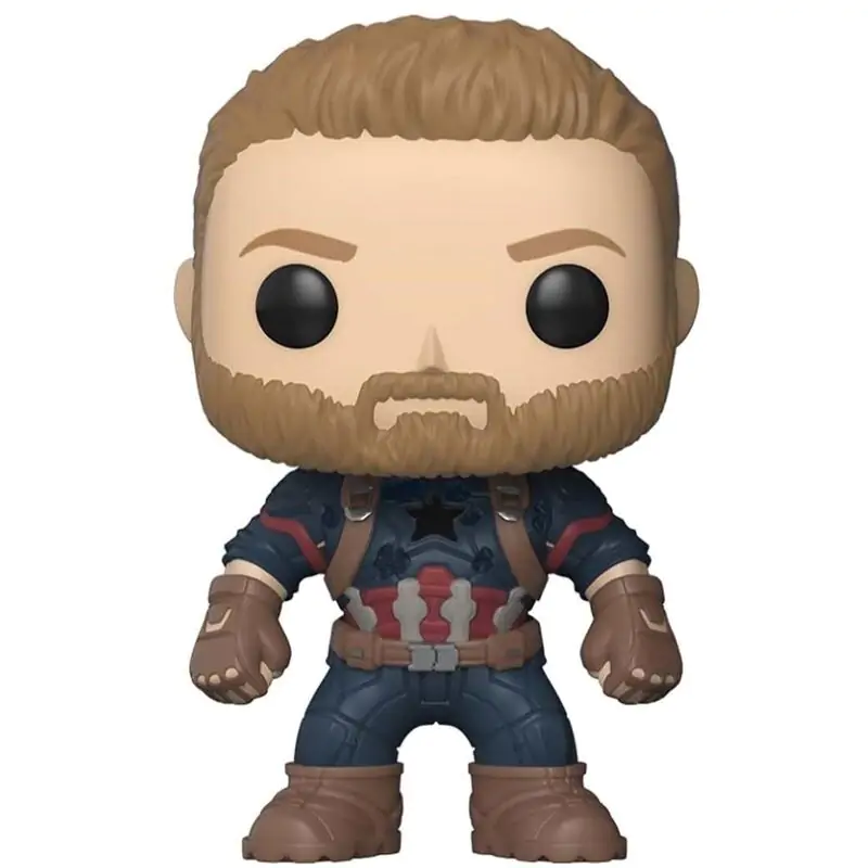 Avengers Infinity War POP! Movies Vinyl Figur Captain America 9 cm Produktfoto