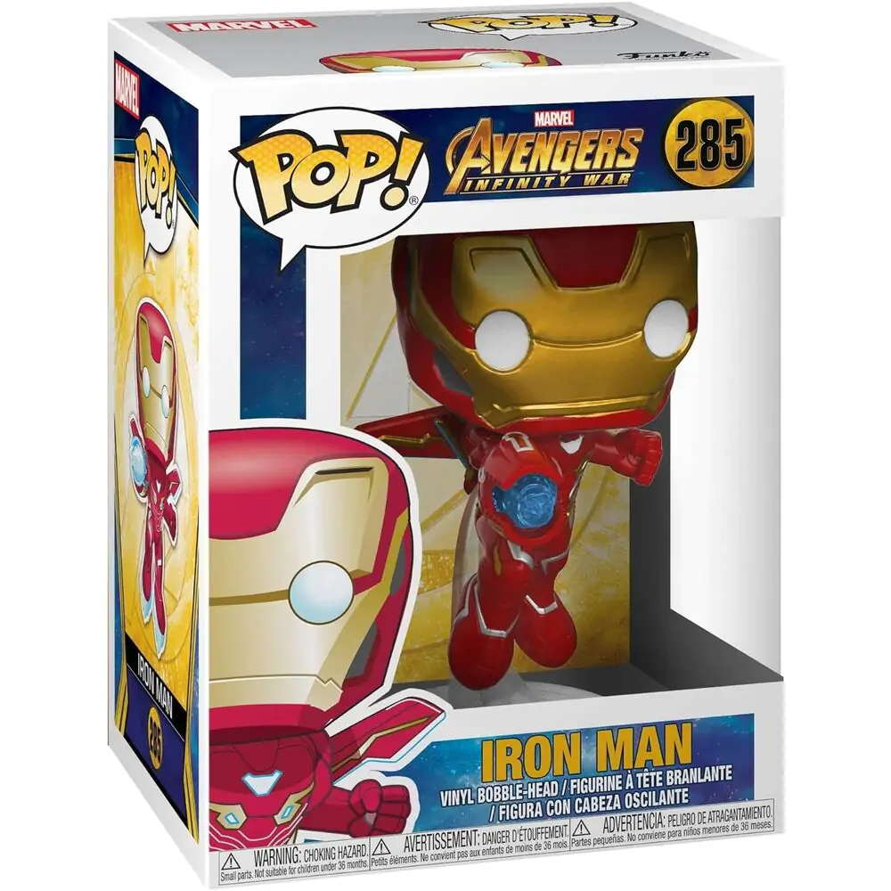 Avengers Infinity War POP! Movies Vinyl Figur Iron Man 9 cm Produktfoto