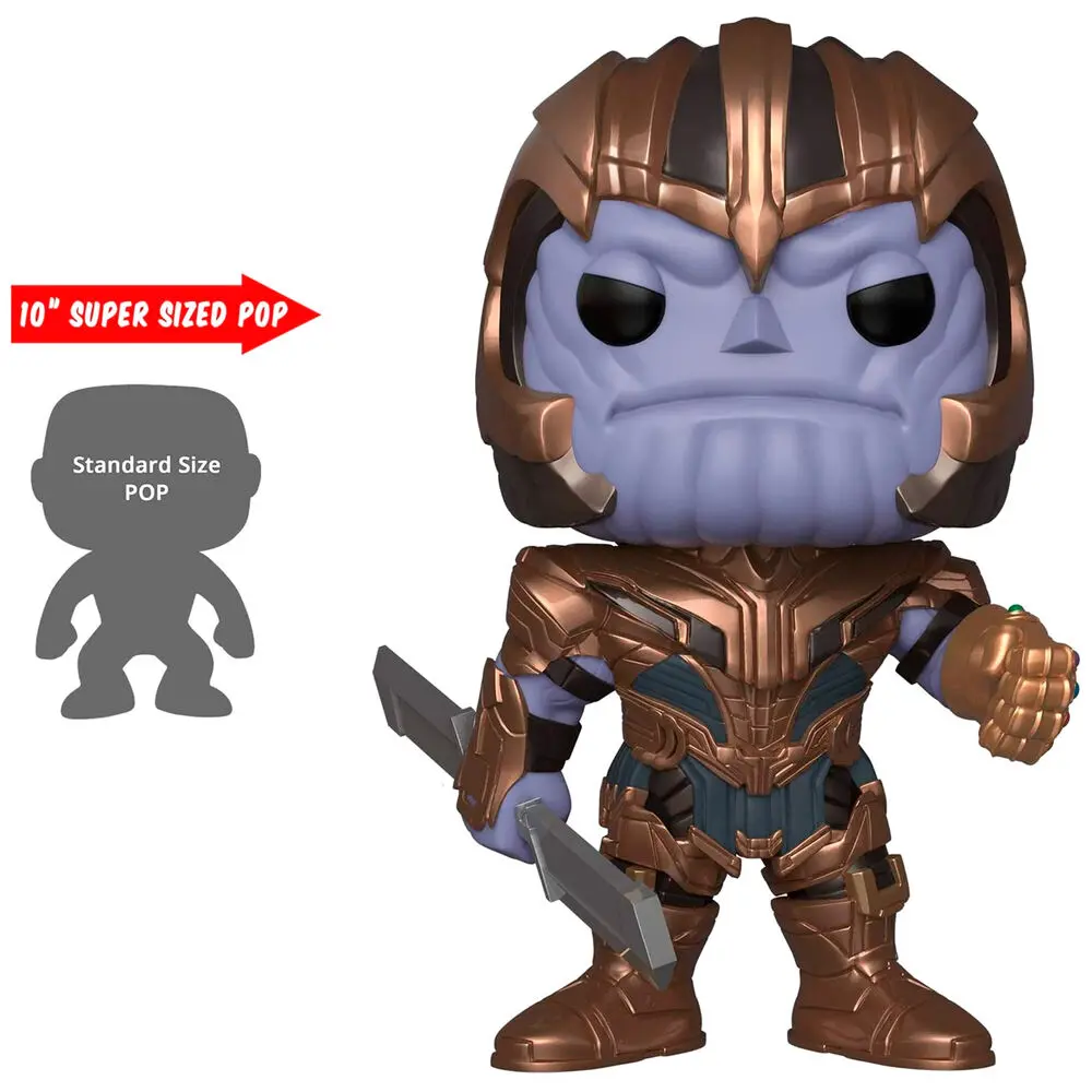 POP Figur Marvel Avengers Endgame Thanos 25cm Exclusive termékfotó