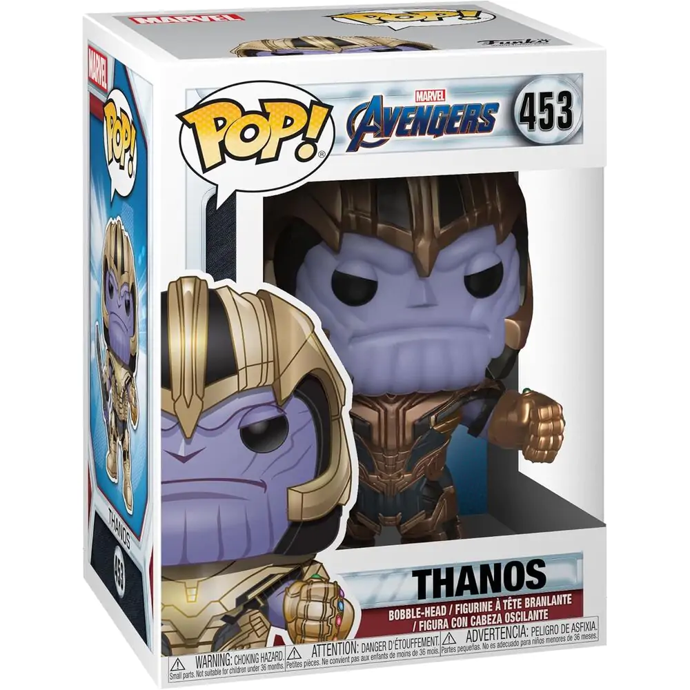 Avengers Endgame POP! Movies Vinyl Figur Thanos 9 cm Produktfoto