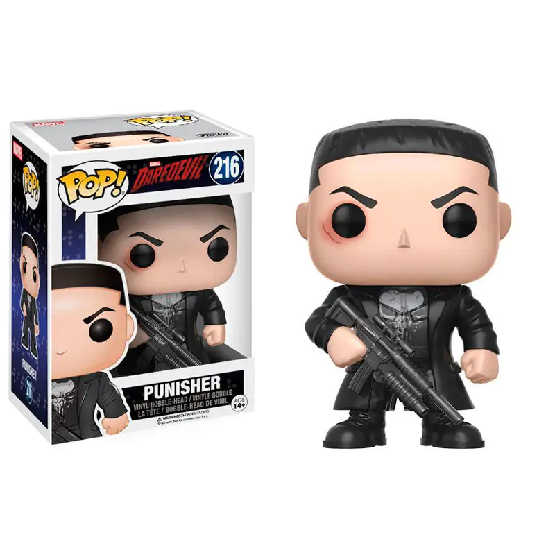 POP Figur Marvel Daredevil Punisher Produktfoto