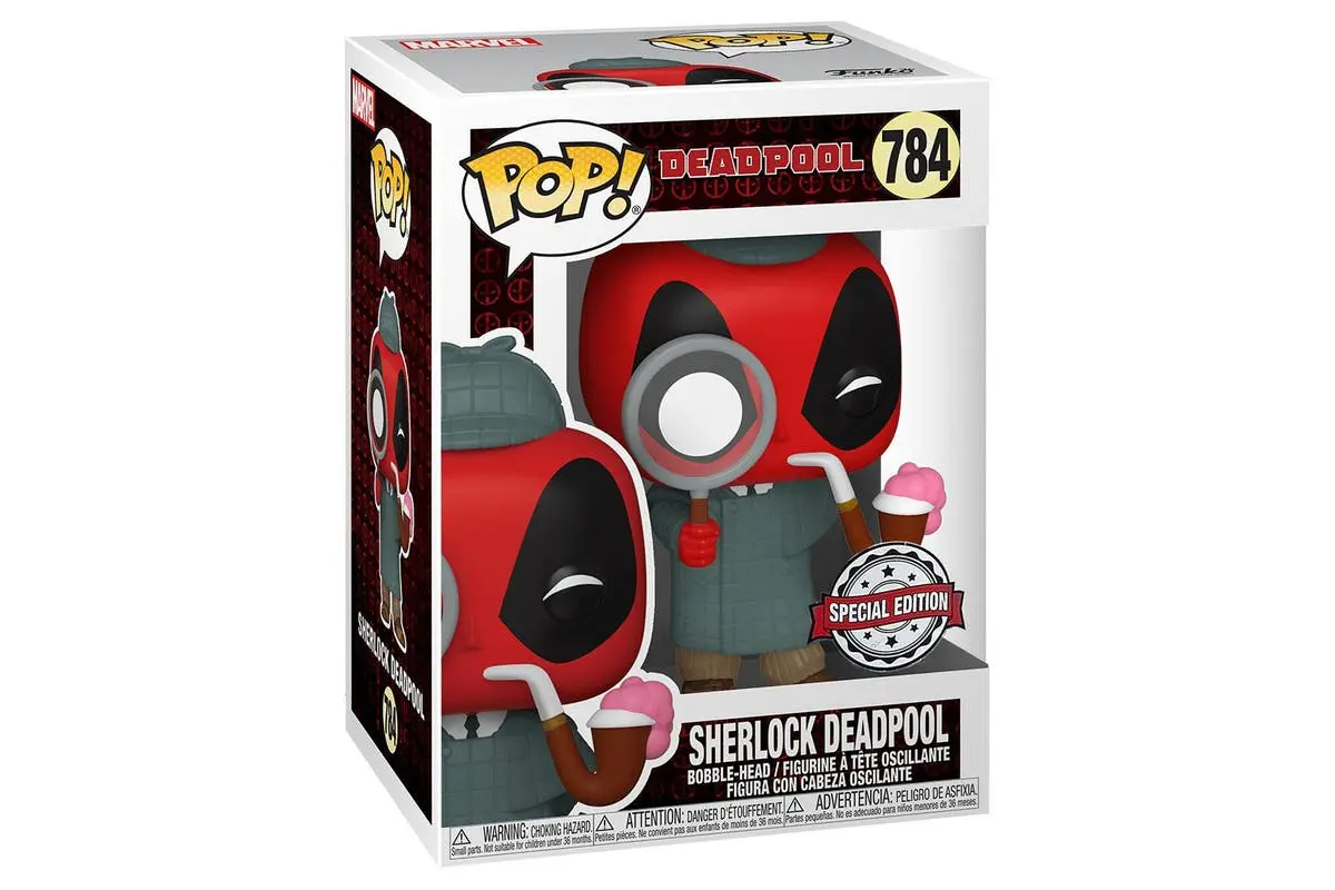 POP Figur Marvel Deadpool 30th Sherlock Deadpool Exclusive termékfotó