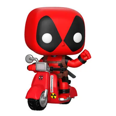 Deadpool POP! Rides Vinyl Figur Deadpool & Scooter 9 cm termékfotó