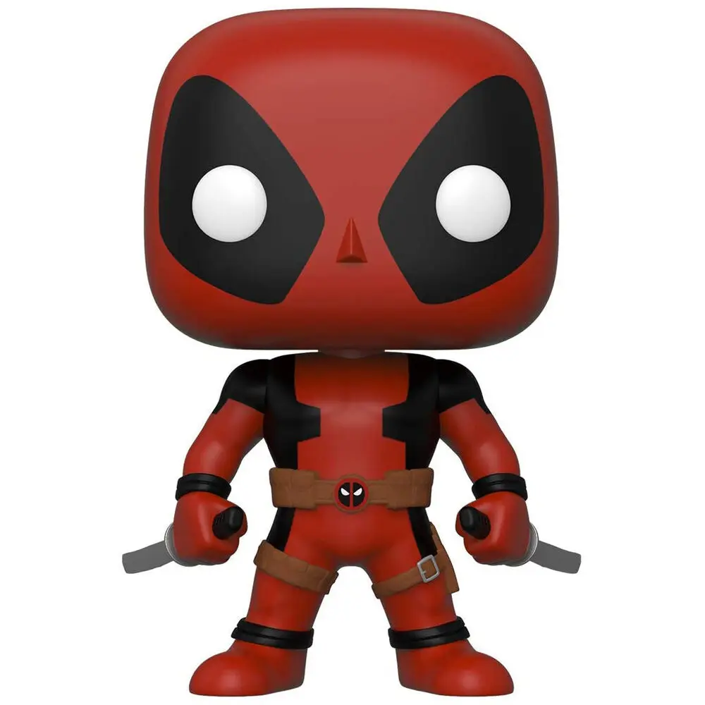POP Figur Marvel Deadpool With Swords 25cm Exclusive Produktfoto