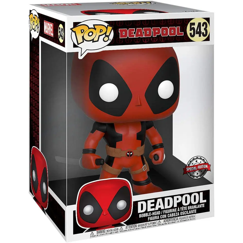 POP Figur Marvel Deadpool With Swords 25cm Exclusive Produktfoto