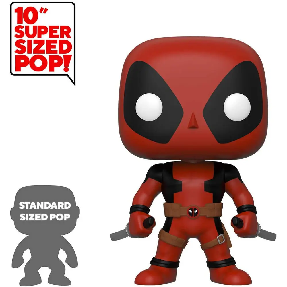 POP Figur Marvel Deadpool With Swords 25cm Exclusive Produktfoto