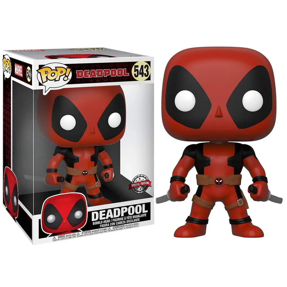 POP Figur Marvel Deadpool With Swords 25cm Exclusive Produktfoto