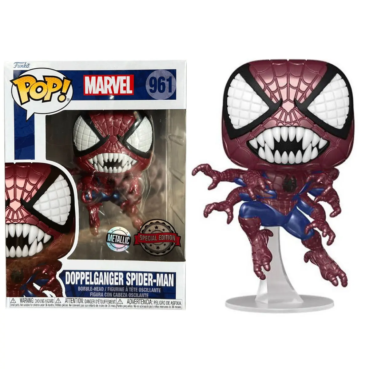 POP Figur Marvel Doppelganger Spiderman Exclusive termékfotó