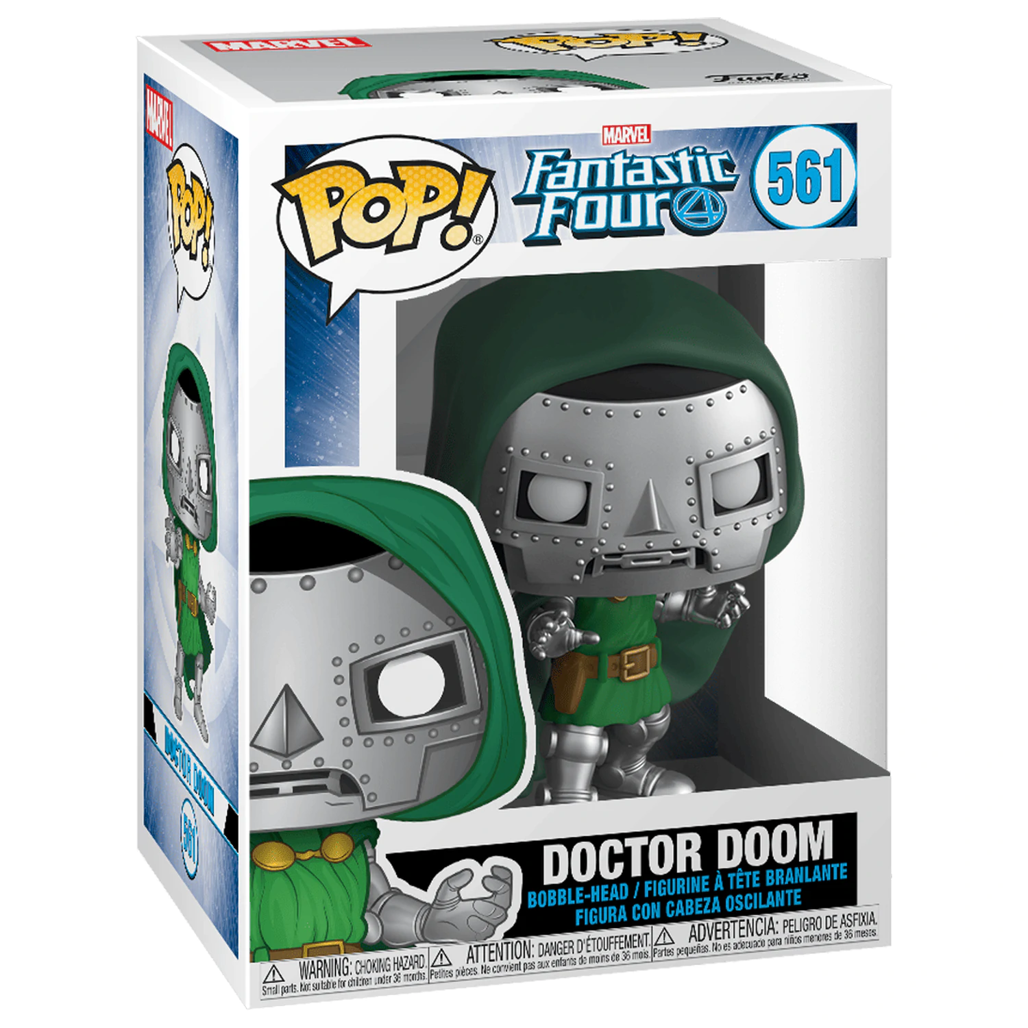Fantastic Four POP! Marvel Vinyl Figur Doctor Doom 9 cm Produktfoto