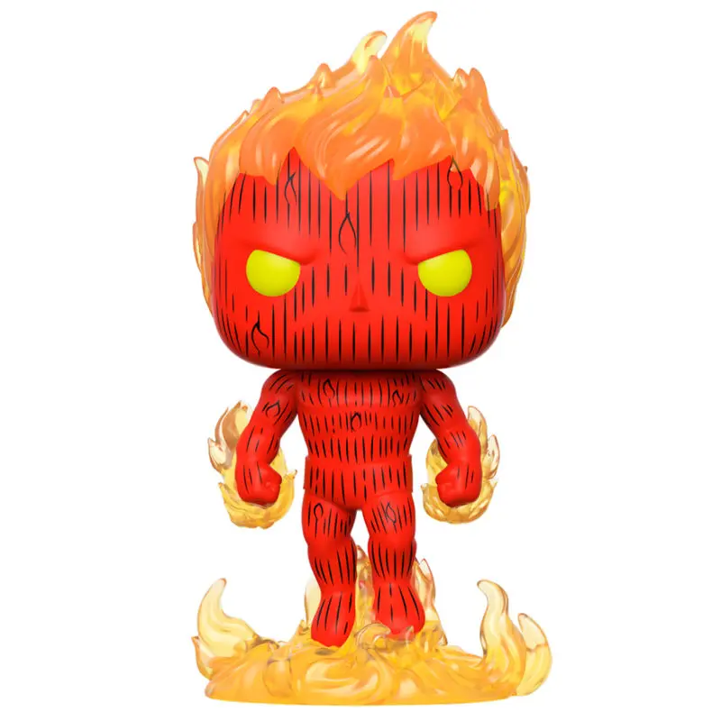 Fantastic Four POP! Marvel Vinyl-Figur Human Torch 9 cm Produktfoto