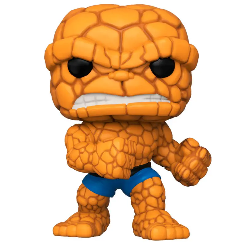 Fantastic Four POP! Marvel Vinyl Figur Das Ding 9 cm Produktfoto