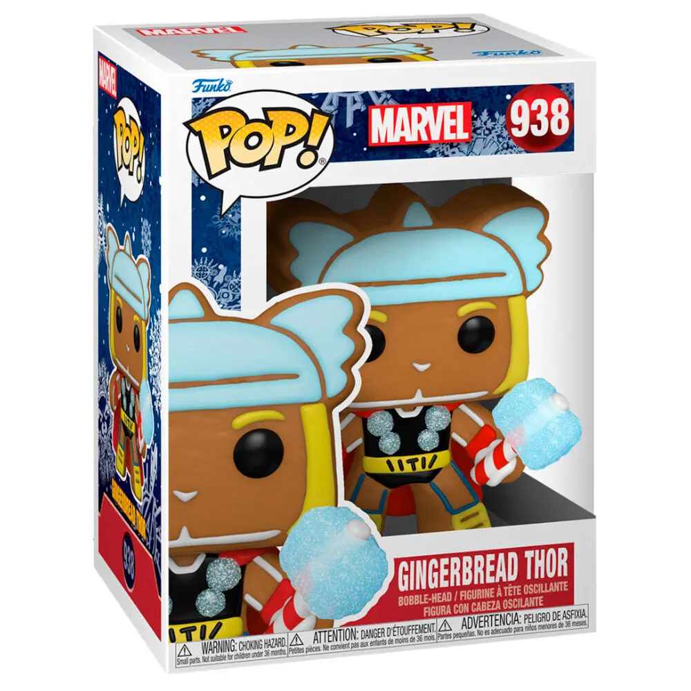 Marvel POP! Vinyl Figur Holiday Thor 9 cm Produktfoto