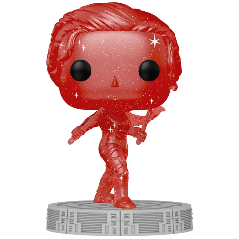 Infinity Saga POP! Artist Series Vinyl Figur Black Widow (Red) 9 cm Produktfoto