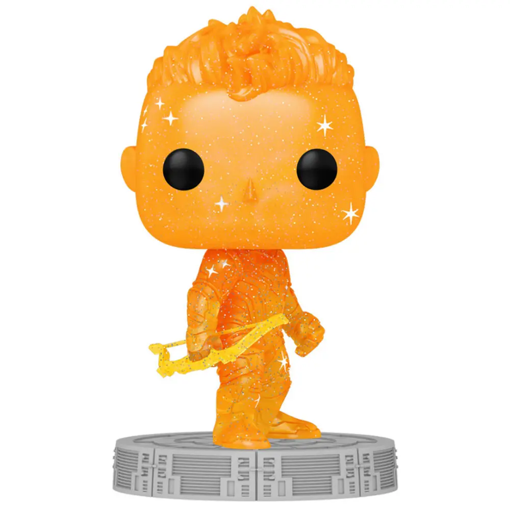 Infinity Saga POP! Artist Series Vinyl Figur Hawkeye (Orange) 9 cm Produktfoto