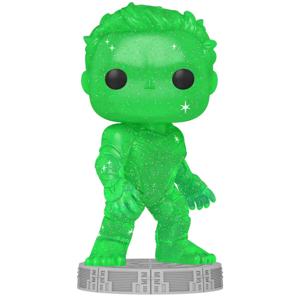 Infinity Saga POP! Artist Series Vinyl Figur Hulk (Green) 9 cm Produktfoto