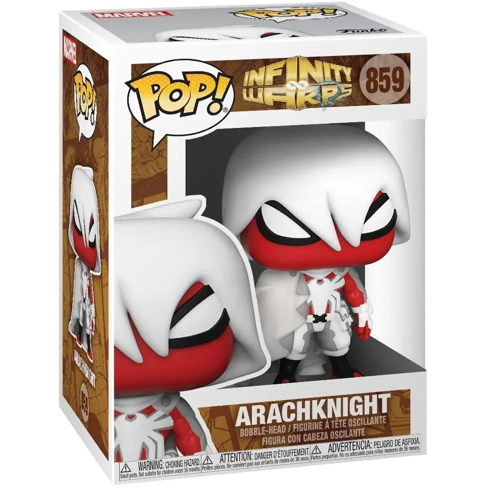 Marvel Infinity Warps POP! Vinyl Figur Arachknight 9 cm Produktfoto