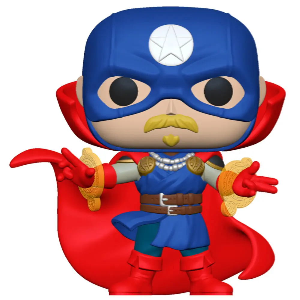 Marvel Infinity Warps POP! Vinyl Figur Soldier Supreme 9 cm Produktfoto