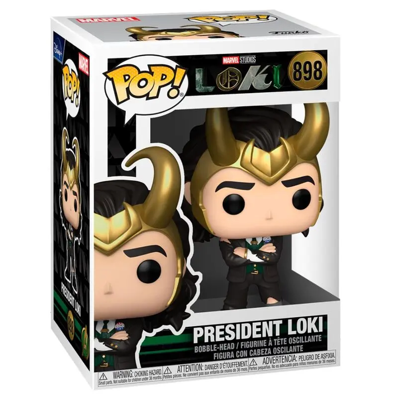 Loki POP! Vinyl Figur President Loki 9 cm termékfotó