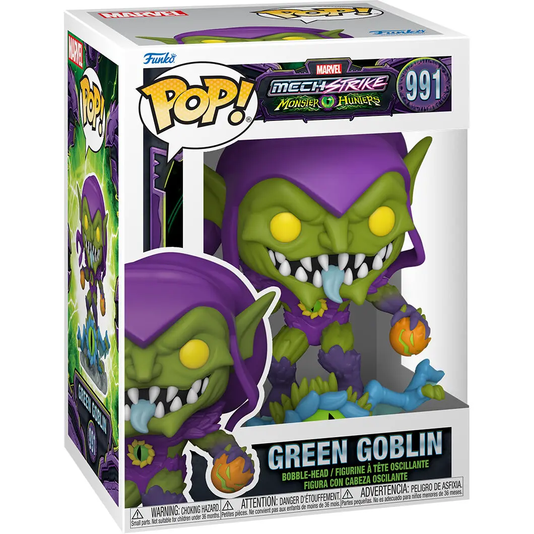 Marvel: Monster Hunters POP! Vinyl Figur Green Goblin 9 cm termékfotó