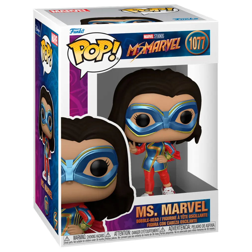 Ms. Marvel POP! TV Vinyl Figur Ms. Marvel 9 cm Produktfoto