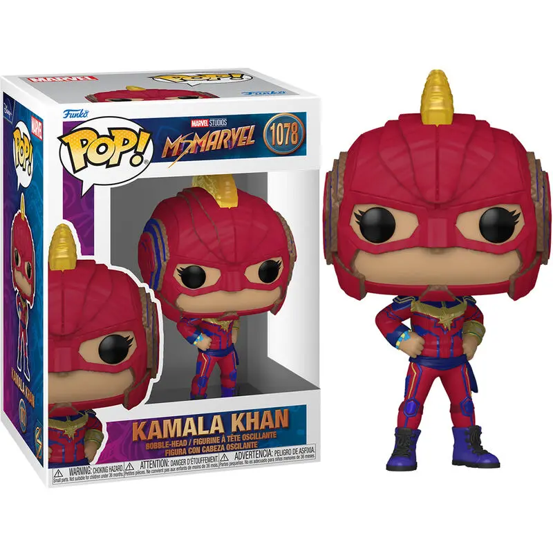 Ms. Marvel POP! TV Vinyl Figur Kamala Khan 9 cm termékfotó