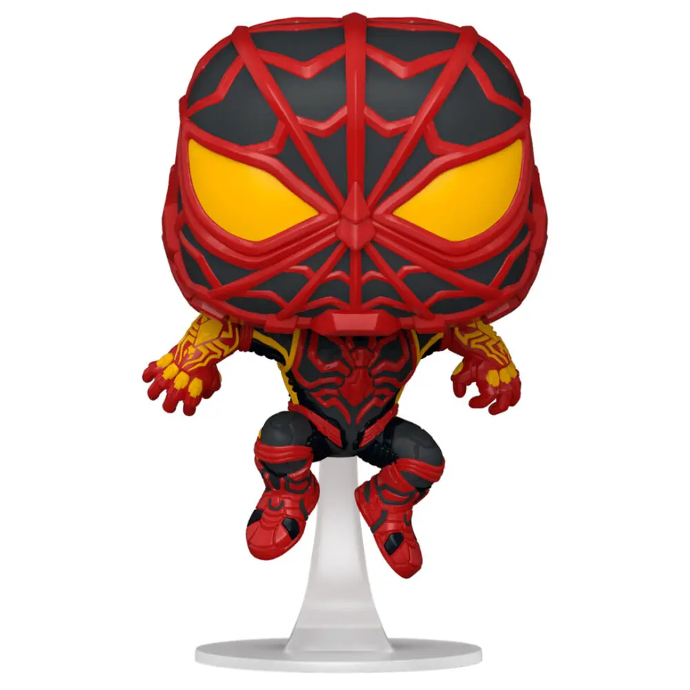 Marvel's Spider-Man POP! Games Vinyl Figur Miles Morales Strike Suit 9 cm termékfotó
