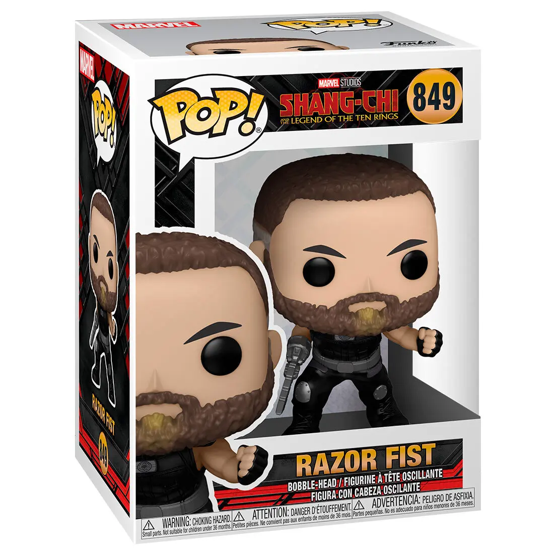Shang-Chi and the Legend of the Ten Rings POP! Vinyl Figur Razor Fist 9 cm Produktfoto