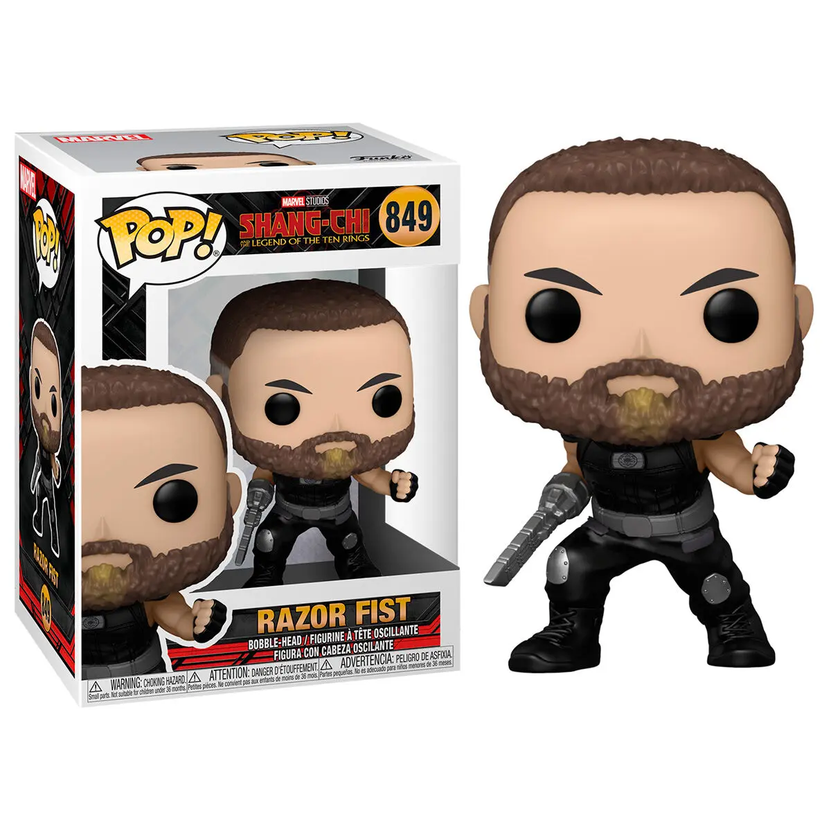 Shang-Chi and the Legend of the Ten Rings POP! Vinyl Figur Razor Fist 9 cm Produktfoto