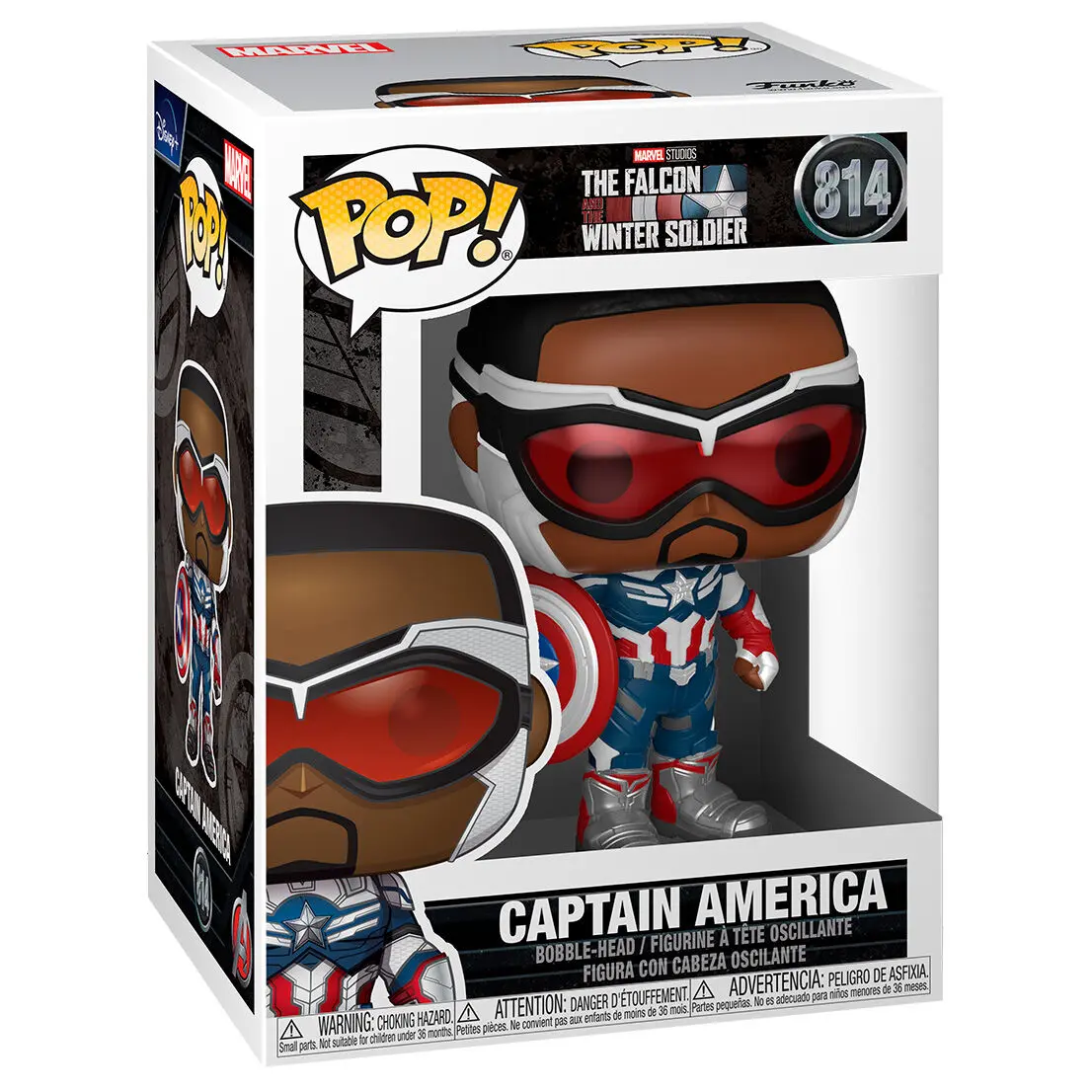 The Falcon and the Winter Soldier POP! Vinyl Figur Captain Falcon 9 cm termékfotó