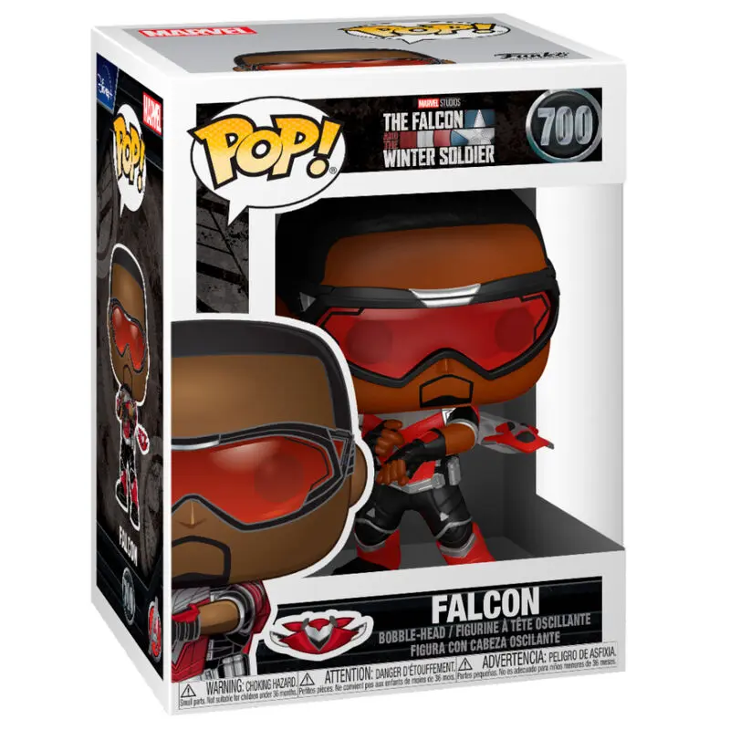 The Falcon and the Winter Soldier POP! Marvel Vinyl Figur Falcon 9 cm Produktfoto