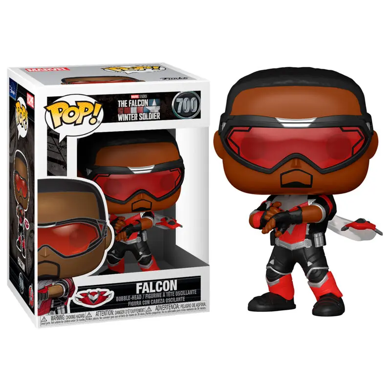 The Falcon and the Winter Soldier POP! Marvel Vinyl Figur Falcon 9 cm Produktfoto