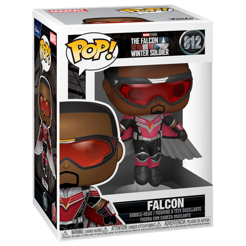 The Falcon and the Winter Soldier POP! Vinyl Figur Falcon Flying 9 cm Produktfoto