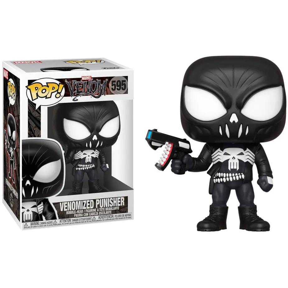 Marvel Venom POP! Marvel Vinyl Figur Punisher 9 cm Produktfoto