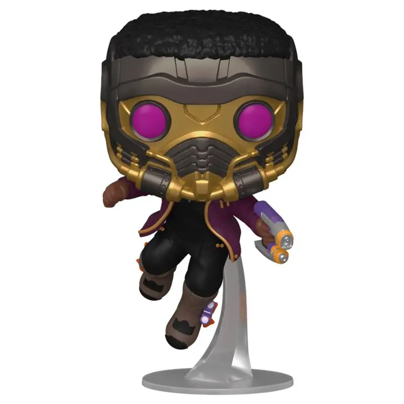 What If...? POP! Marvel Vinyl Figur T'Challa Star-Lord 9 cm Produktfoto
