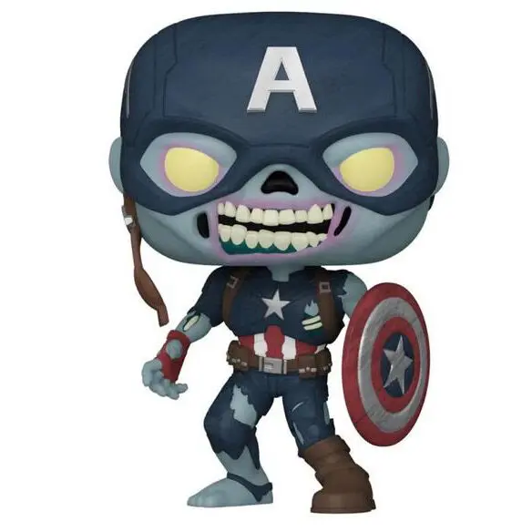 POP Figur Marvel What If Zombie Captain America Exclusive 25cm termékfotó