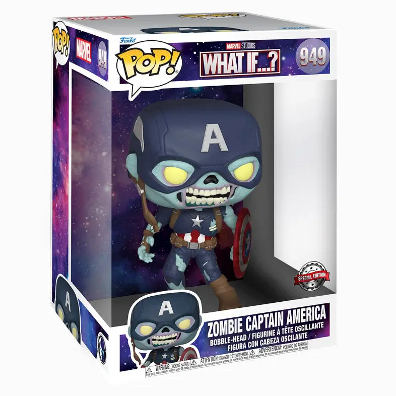 POP Figur Marvel What If Zombie Captain America Exclusive 25cm termékfotó