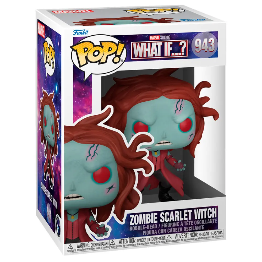 Marvel What If...? POP! TV Vinyl Figur Zombie Scarlet Witch 9 cm termékfotó