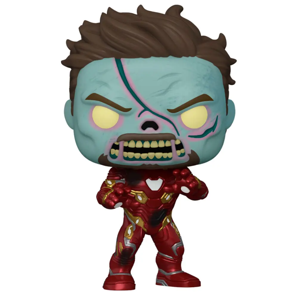 Marvel WMütze If...? POP! TV Vinyl Figur Zombie Iron Man 9 cm termékfotó