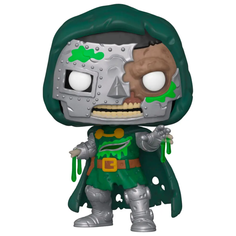 Marvel POP! Vinyl Figur Zombie Dr. Doom 9 cm Produktfoto
