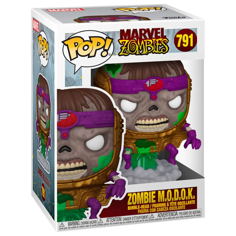 Marvel POP! Vinyl Figur Zombie Modok 9 cm Produktfoto
