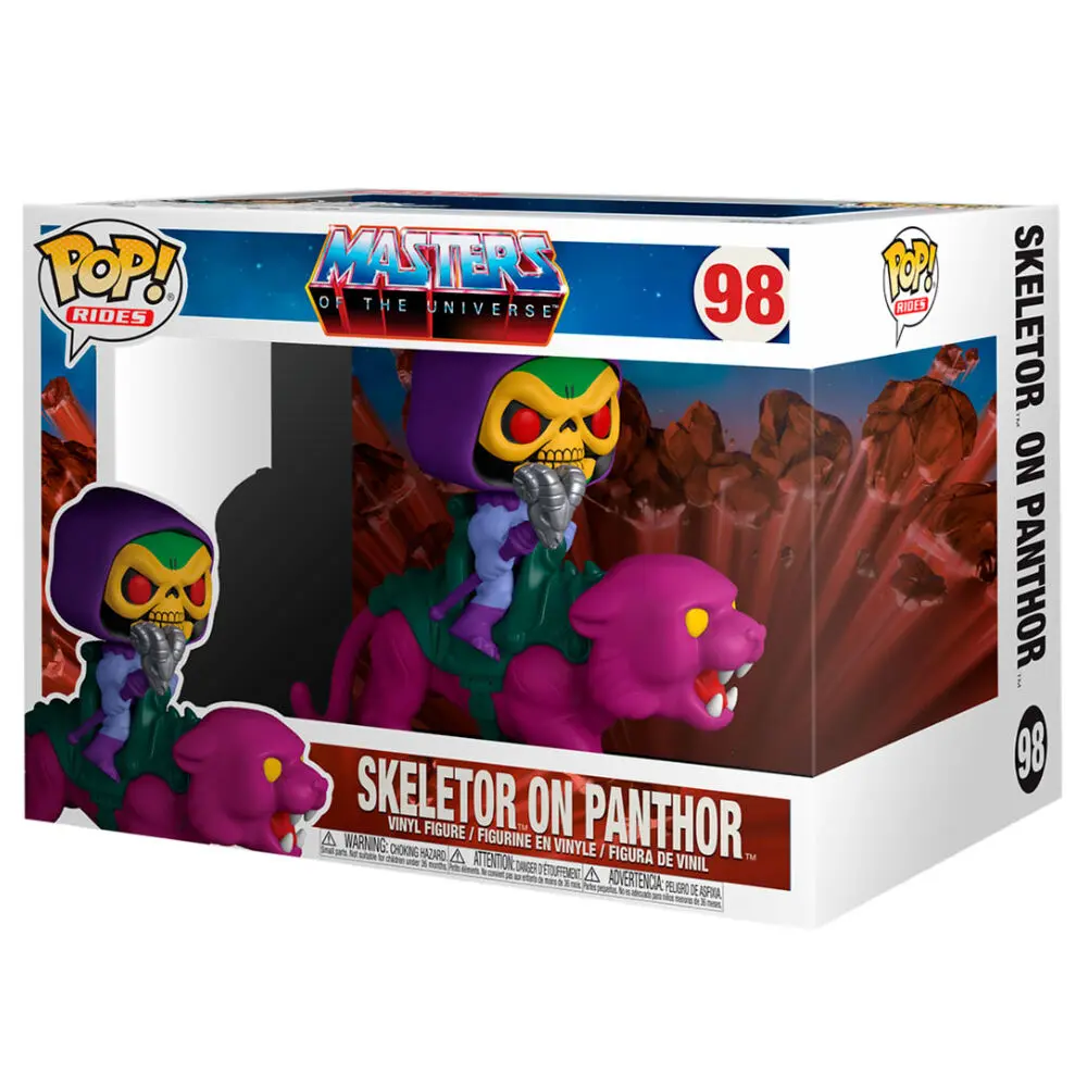 Masters of the Universe POP! Rides Vinyl Figur Skeletor on Panthor 18 cm termékfotó
